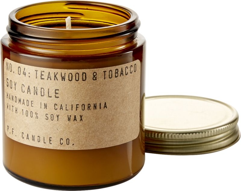 Teakwood and Tobacco Soy Candle 12.5 oz - Image 6