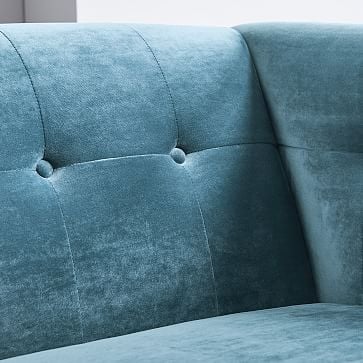 Bradford Sofa, Mod Velvet, Port Blue - Image 3