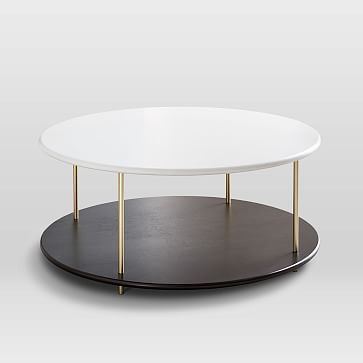 Tiered Coffee Table, Quartz/Dark Mineral - Image 2