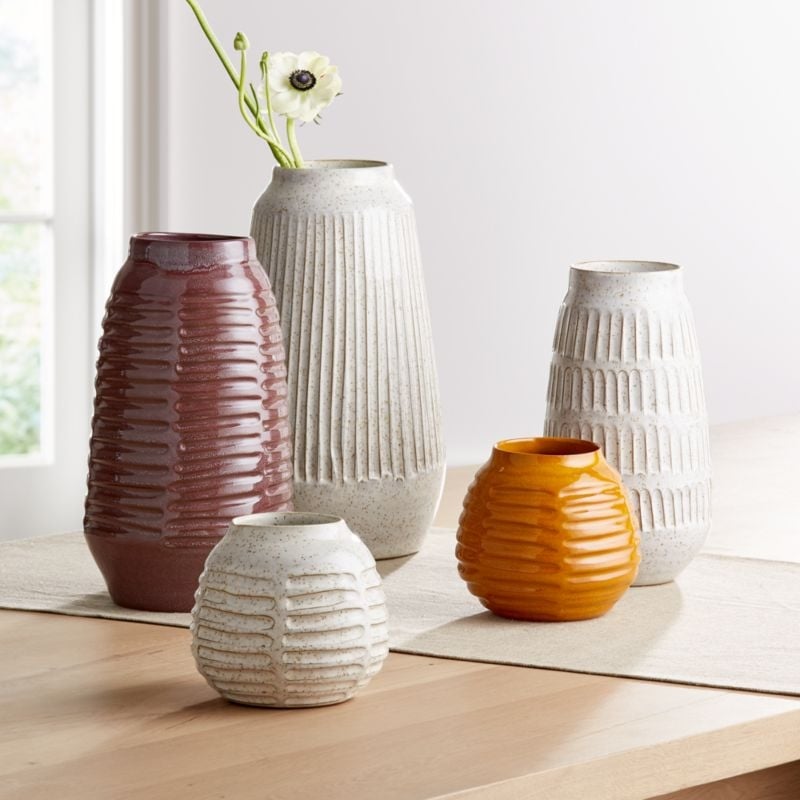 Mara Cream Vase Large - Image 4