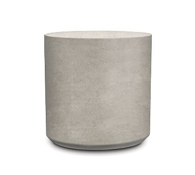 Temple Concrete Side Table, Light - Image 0
