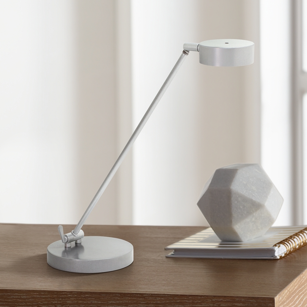 House of Troy Generation Platinum Gray LED Desk Lamp - Style # 1D736 - Image 0