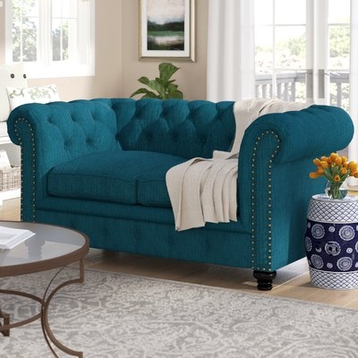 Lindstrom Chesterfield Loveseat - Image 0