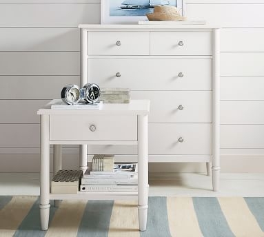 Crosby Tall Dresser, Pure White - Image 3