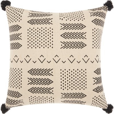 Dunphy Geometric Cotton Throw Pillow - Image 0
