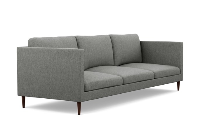 Oliver Sofa with Plow Fabric and Oiled Walnut legs - Image 1