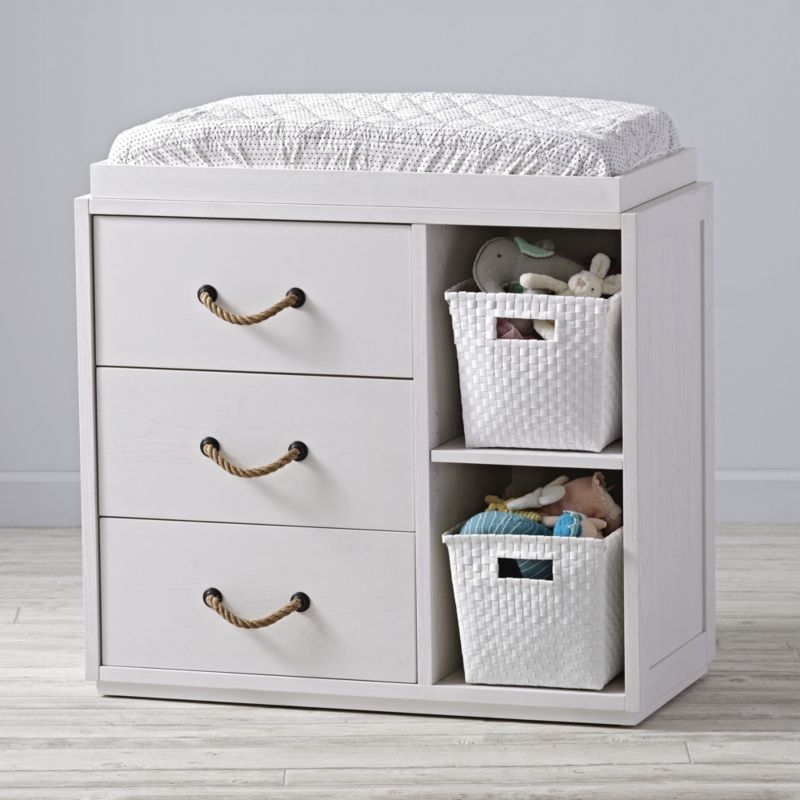 Kids Topside White 3-Drawer Dresser - Image 1
