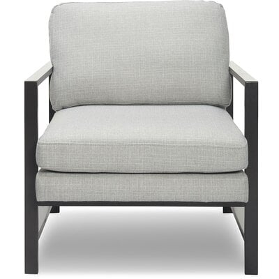 Russell Metal Frame Armchair - Image 0