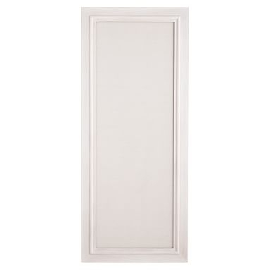Classic Framed Pinboard, White Wash - Image 1