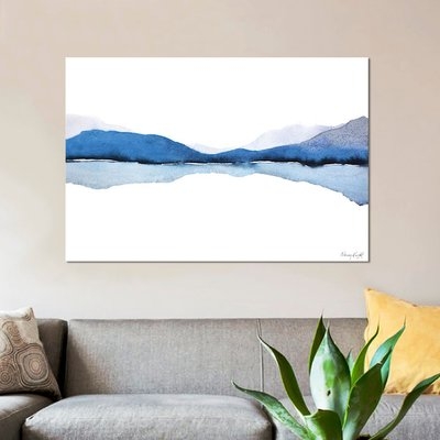 'Mountain Reflection' Print on Canvas - Image 0
