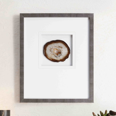 'Agate Stone' Framed Graphic Art - Image 0
