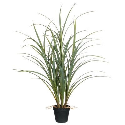 Faux Potted Grass - Image 0