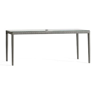 Cammeray All-Weather Wicker 73" Dining Table - Image 0