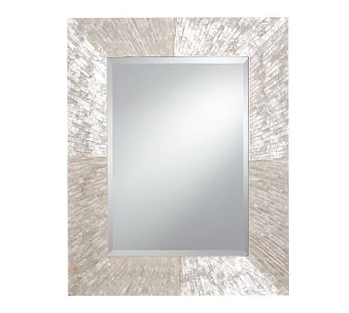 Miranda Capiz Rectangular Mirror - Image 0