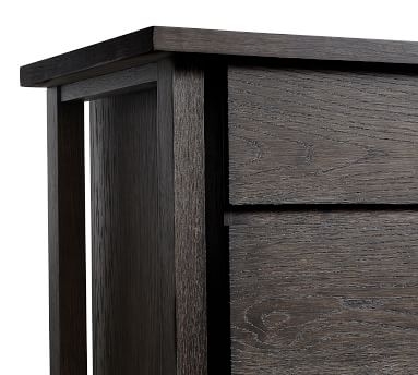 Eva Extra Wide Wood Dresser, Corsica Black - Image 4