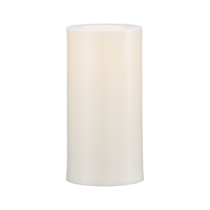 Indoor/Outdoor 4"x8" Pillar Candle with Timer - Image 10