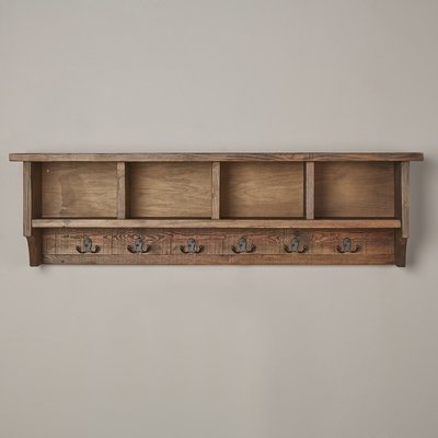 Veropeso Wall Mounted Coat Rack with Storage Cubbies - Image 0
