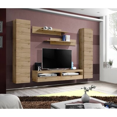 Lindahl Wall Mounted Floating Entertainment Center for TVs up to 70 - Image 0