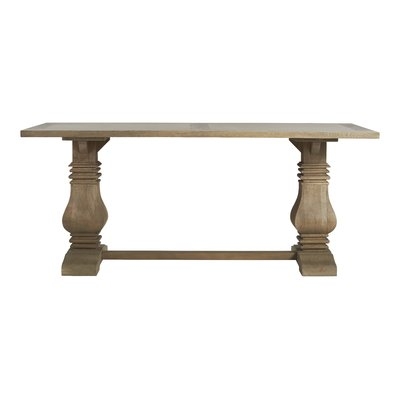Broadway Pedestal Solid Wood Dining Table - Image 0