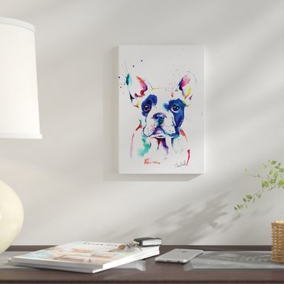 'Frenchie I' Graphic Art Print on Canvas - Image 0