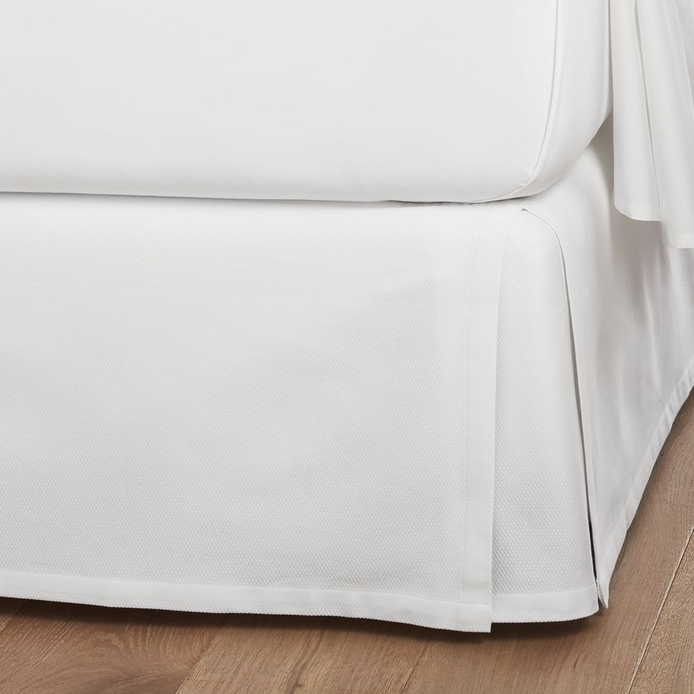 White Full Bedskirt - Image 0