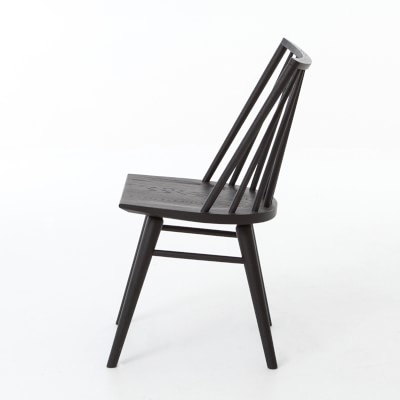 Charleston Side Chair, Black Oak - Image 3
