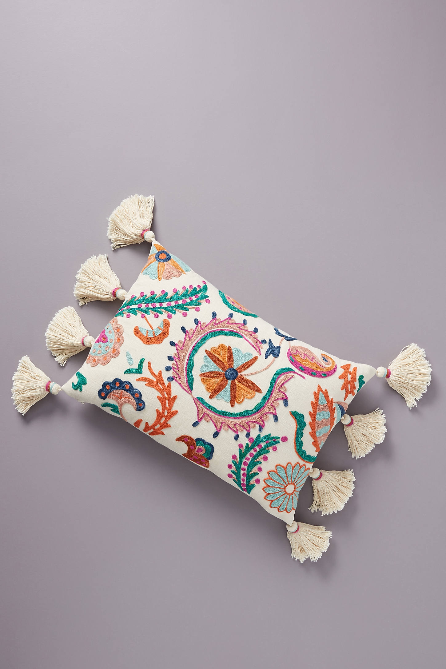 Embroidered Valeria Pillow - Image 0