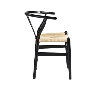Faith Side Chair, Set of 2, Natural/Black - Image 3