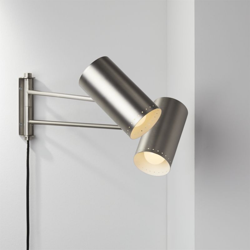 Duo Wall Sconce Nickel - Image 1