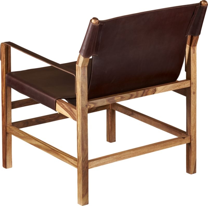 Expat II Leather Safari Chair - Image 5