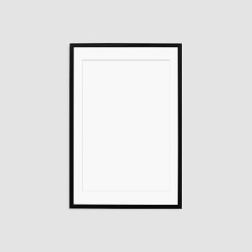 Simply Framed Gallery Frame, Black/Mat, 24"X36" - Image 0