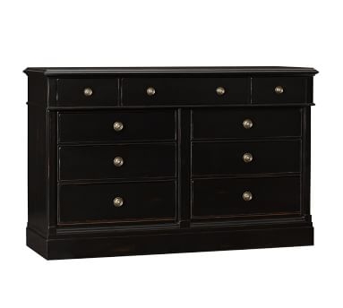 Branford Wood Extra-Large Dresser, Heritage Black finish - Image 3