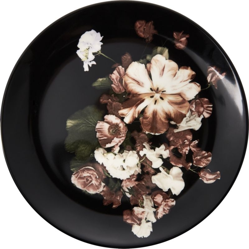 Daphne Black Salad Plate - Image 8