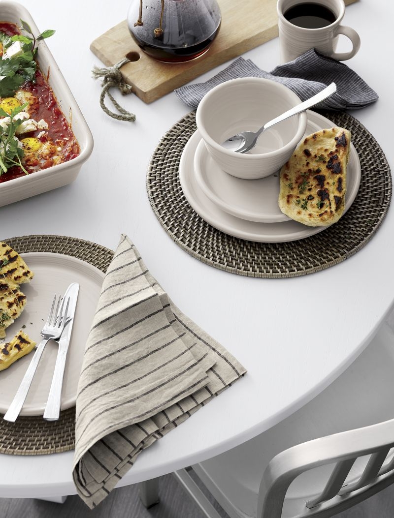 Farmhouse White Salad Plates, Set of 4 - Image 3