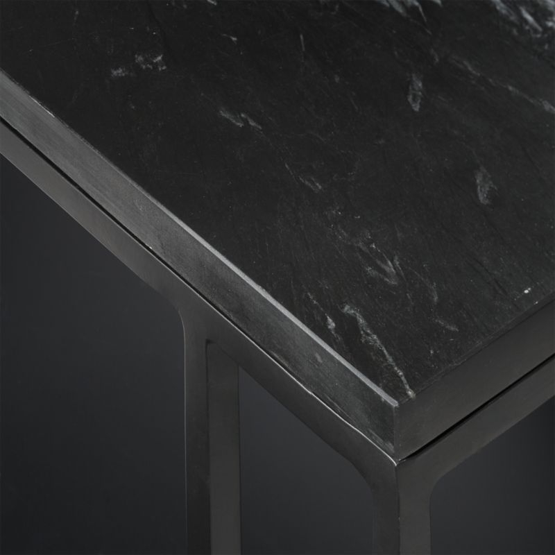 Caged Black Marble Media Console - Image 5