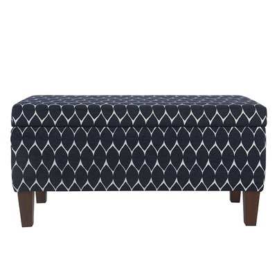 Genoveva Textured Upholstered Storage Bench - Image 0