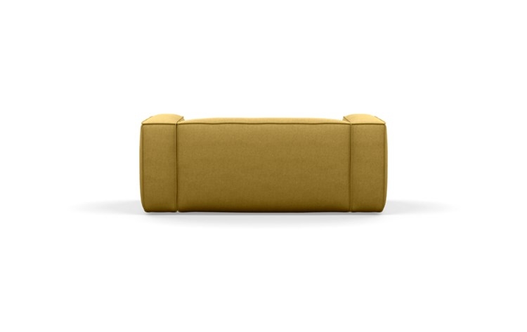 Gray Sofa with Yellow Ochre Fabric and down alt. cushions - Image 2