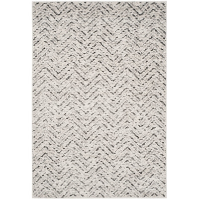 Connie Ivory/Charcoal Area Rug - Image 0