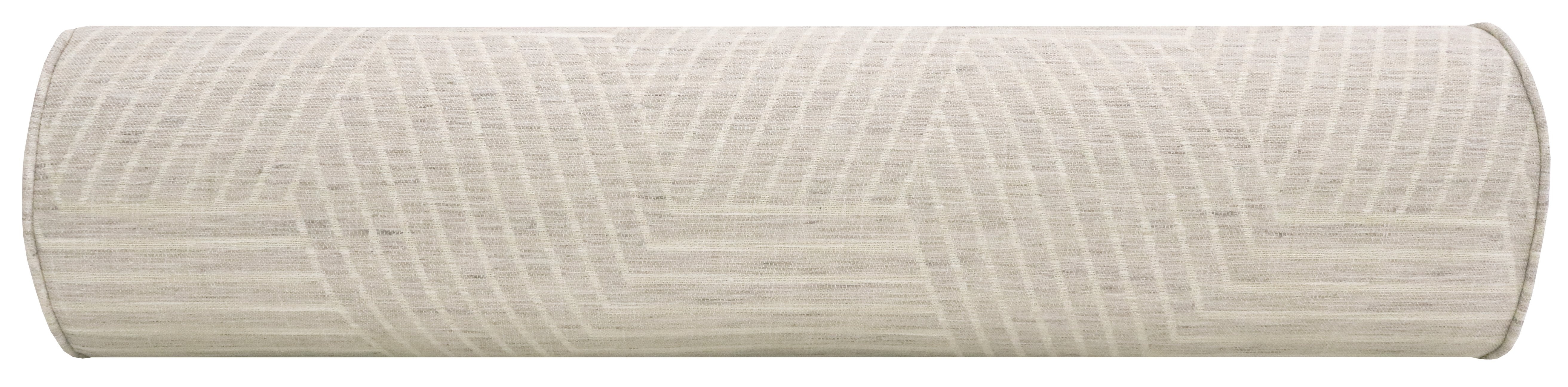 THE BOLSTER :: LABYRINTH LINEN // OYSTER - KING // 9" X 48" - Image 2