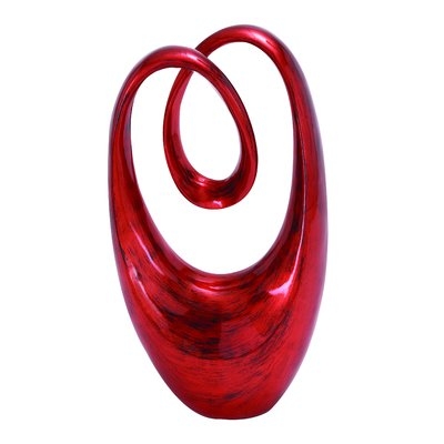 Exquisite Twist Red Sculpture - Image 0