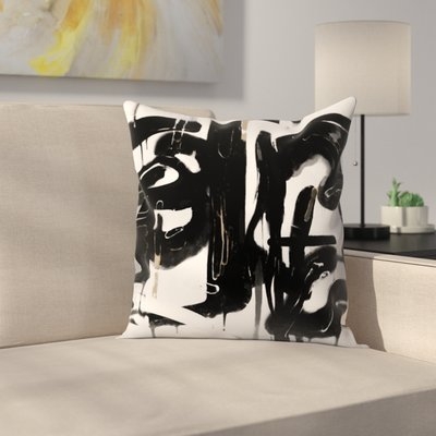 Kasi Minami Abstract 5 Throw Pillow - Image 0