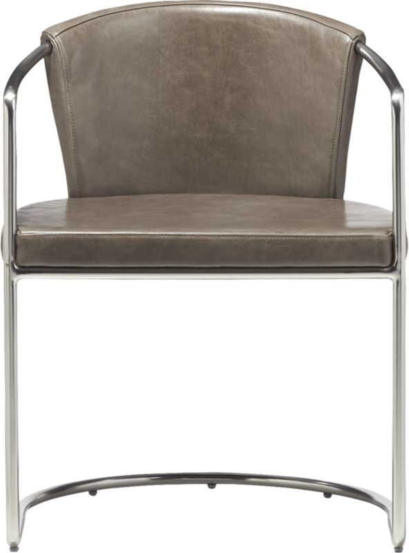 Cleo Grey Cantilever Chair - Image 1