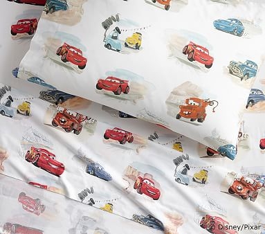 Disney and Pixar Cars Sheet Set, Full, Multi - Image 0