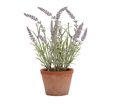 Faux Potted Lavender - Small - Image 0