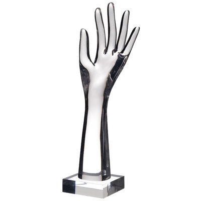 Clear Hand Accent Sculpture - Image 0