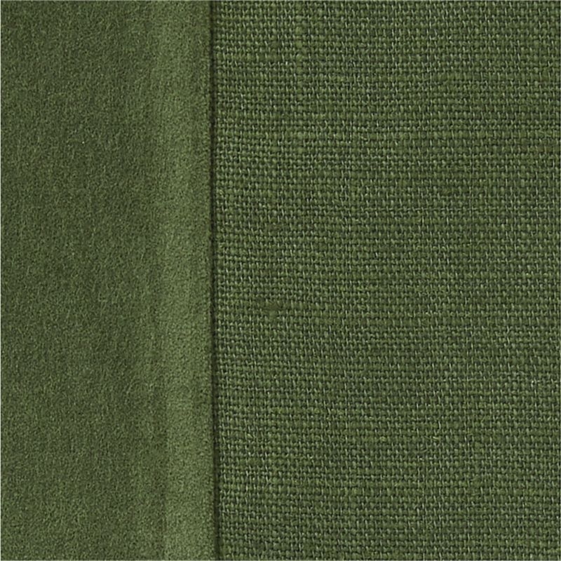 Ezria Green Linen Curtain Panel 48"x108" - Image 2