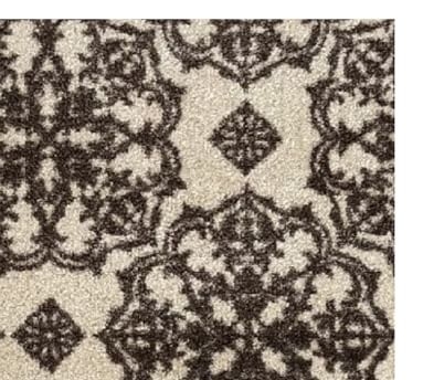 Reibel Indoor/Outdoor Washable Floor Mat, 2.3 x 3.9', Brown/Cream - Image 1