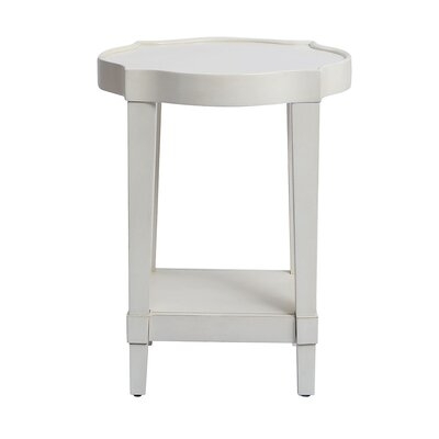 Hickey White Side Table - Image 0