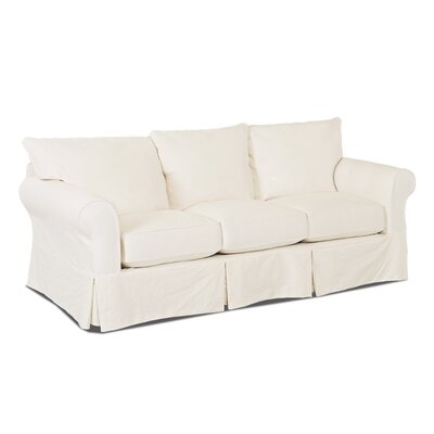 Amari 90" Round Arm Standard Sofa with Reversible Cushions - Image 0
