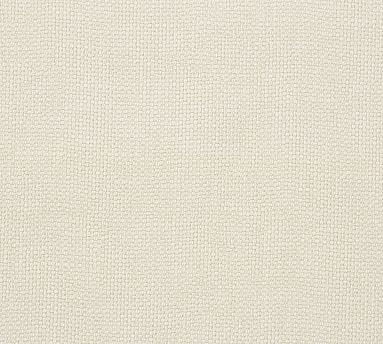 Fabric By the Yard - Performance Brushed Basketweave Ivory - Image 0